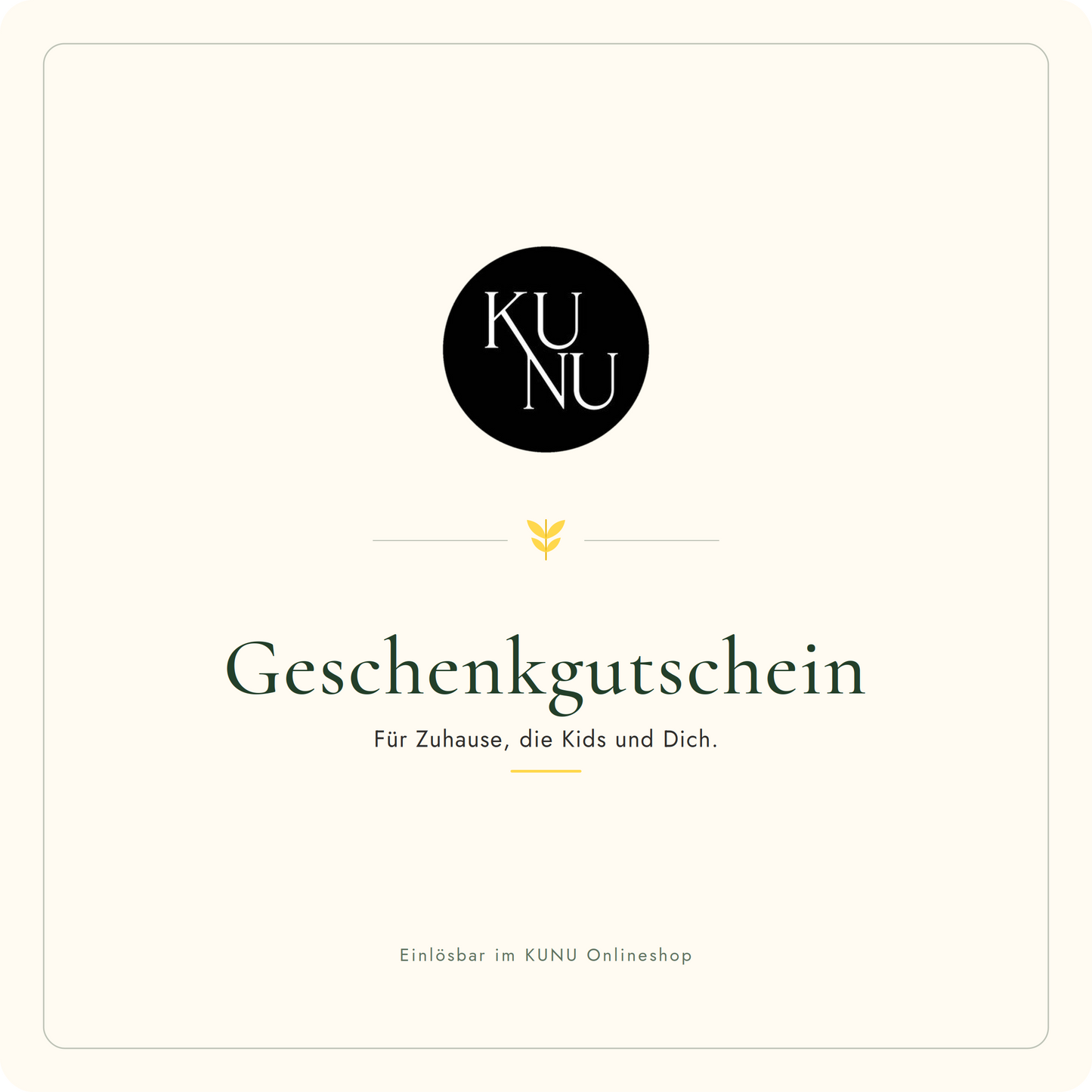 Geschenkgutschein