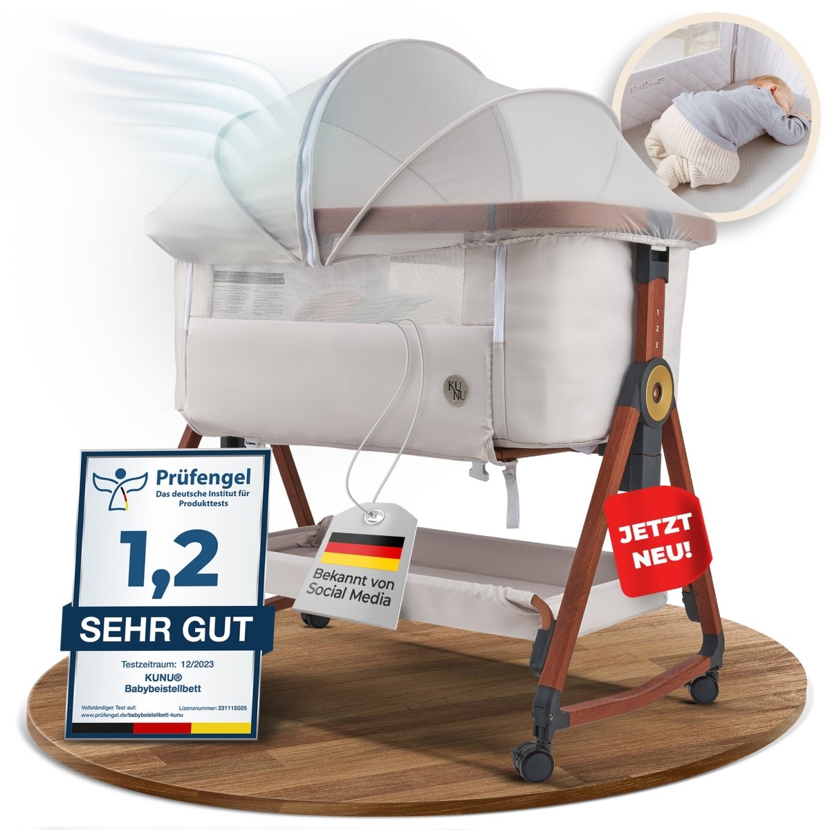 KUNU® Babybeistellbett - KUNU Store