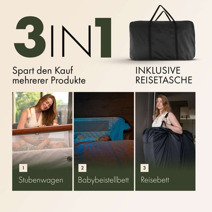 KUNU® besonderes Babybeistellbett 2.0 - KUNU Store