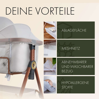 KUNU® besonderes Babybeistellbett 2.0 - KUNU Store