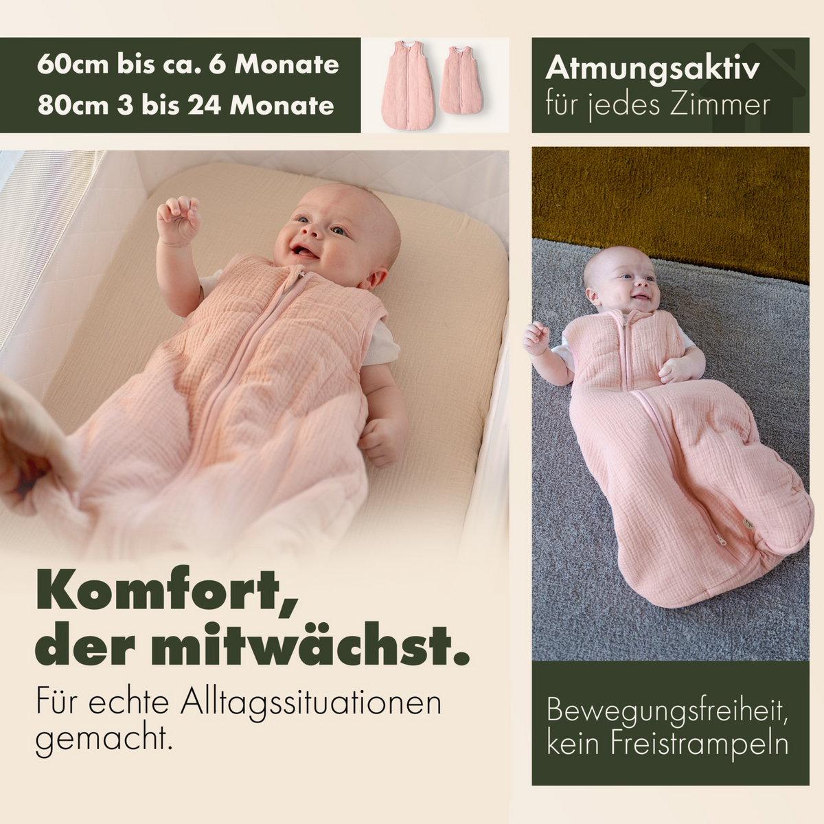 Sovpåse för baby