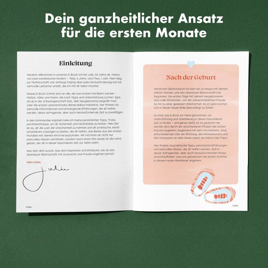 Dein Begleiter durch die ersten Monate - Ebook - KUNU Store