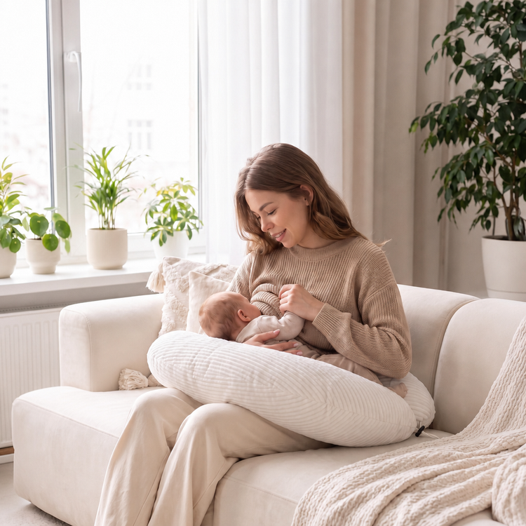 Amningskudde & babynest